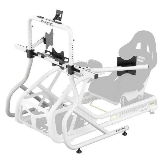 Extension triple écran Fanatec CRD-9060004-WW acier blanc supports VESA 32 à 55 pouces