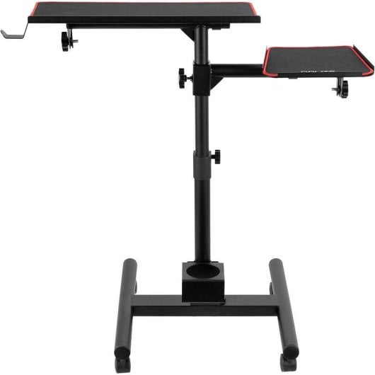 Bandeja clavier et souris Oplite 96495 acier noir 540x120x460 mm