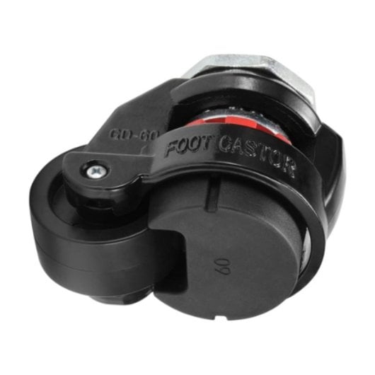 Accessorio simulatore Oplite 101268 R8 Supreme 4 ruote Nylon Acciaio Nero Rosso