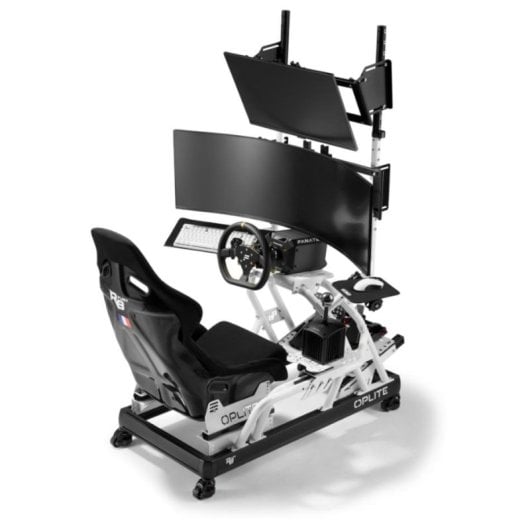 Accessorio simulatore Oplite 101268 R8 Supreme 4 ruote Nylon Acciaio Nero Rosso