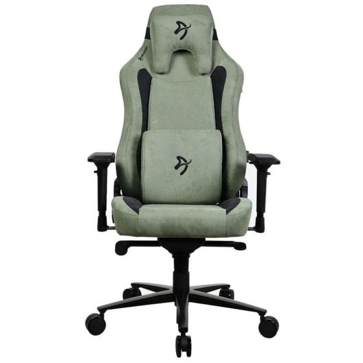 Chaise gaming Arozzi Vernazza Supersoft Forest tissu microfibre 4D 145 kg
