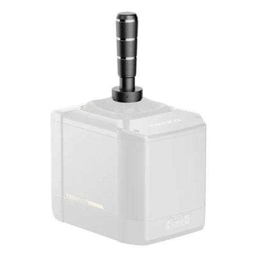 Palanca de cambios Moza RS079 aluminio cuero microfibra 12 Nm 1000 Hz