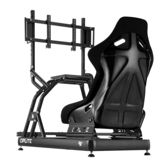 Supporto monitor simulatore OPLITE OP-R8-SMMB per cockpit R8 FURY, acciaio regolabile