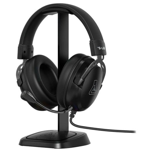Supporto per cuffie The G-Lab K-STAND-NEON base antiscivolo nero