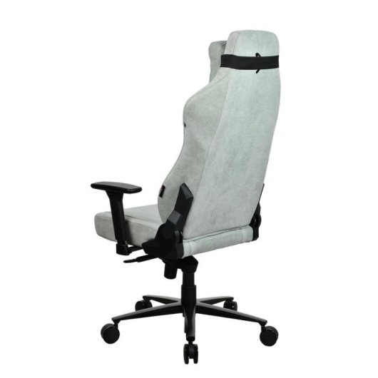 Fauteuil Gaming Arozzi Vernazza SoftFabric Pearl Green accoudoirs 3D dossier inclinable