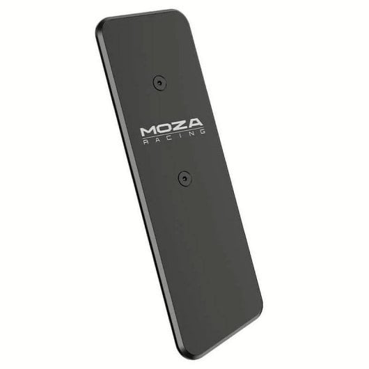 Placa de montaje de pedal Moza RS073 aluminio negro 60 mm x 185 mm