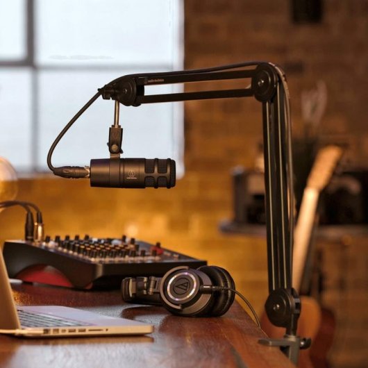 Support de microphone Audio-Technica AT8700 bras articulé noir