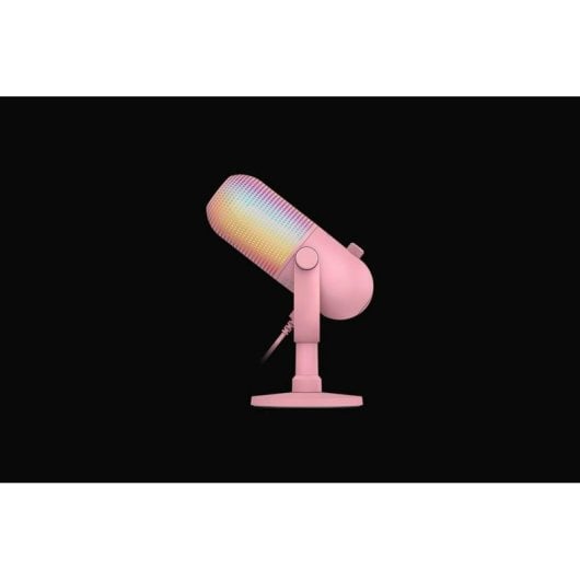 Mikrofon Razer Seiren V3 Chroma USB Superniere Tap-to-Mute RGB Pink
