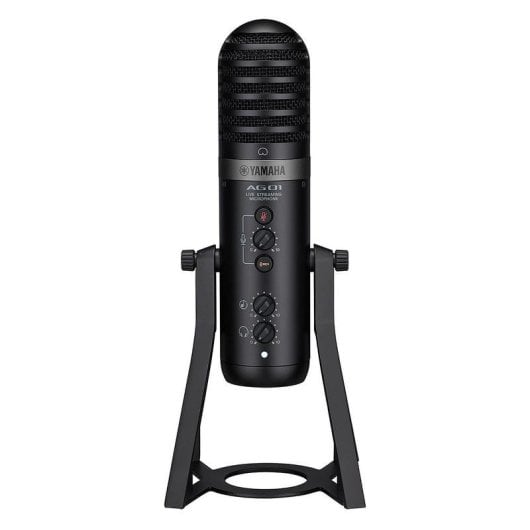 Microphone Yamaha AG01 USB-C cardioïde avec mixeur intégré