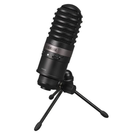 Microphone Yamaha YCM01U USB cardioïde noir avec contrôle volume