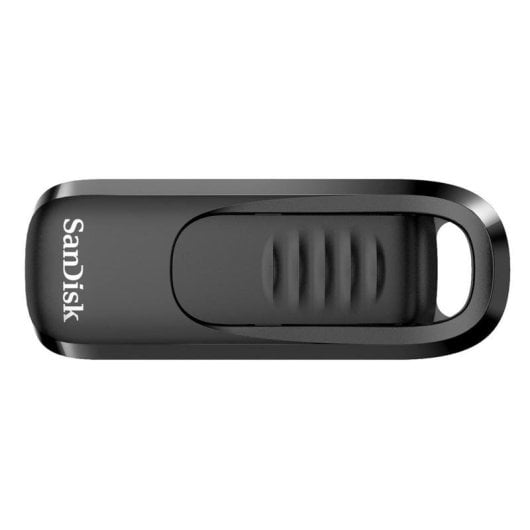 Pen USB Sandisk SDCZ480-512G-G46 512GB USB Type-C Slide 400MB/s Preto