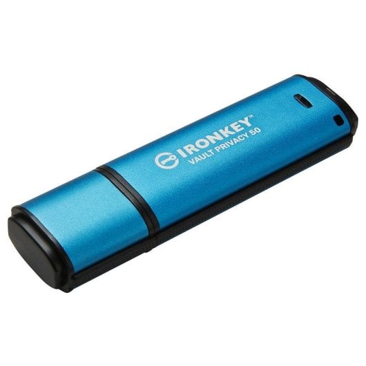 Unidade Flash Kingston IronKey IKVP50 512GB USB 3.2 Gen 1 AES-256 FIPS 197 IPX8