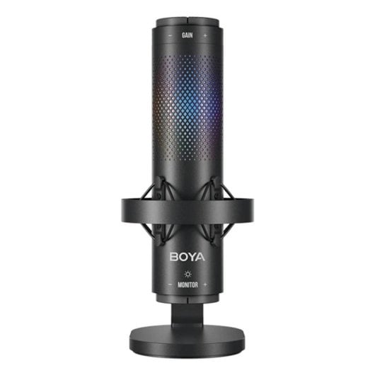 Mikrofon BOYA K9 USB-C Supercardioid Omnidirektional RGB mit Antipop