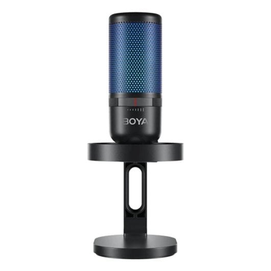 Microphone BOYA K3 USB Supercardioïde RGB Monitoring Antibruit