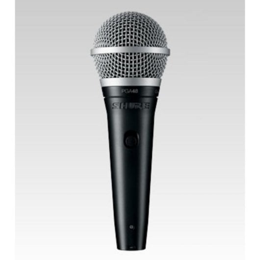 Micróphone Shure PGA48-XLR XLR cardioïde dynamique avec interrupteur