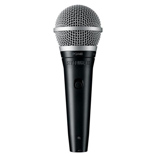 Micróphone Shure PGA48-XLR XLR cardioïde dynamique avec interrupteur