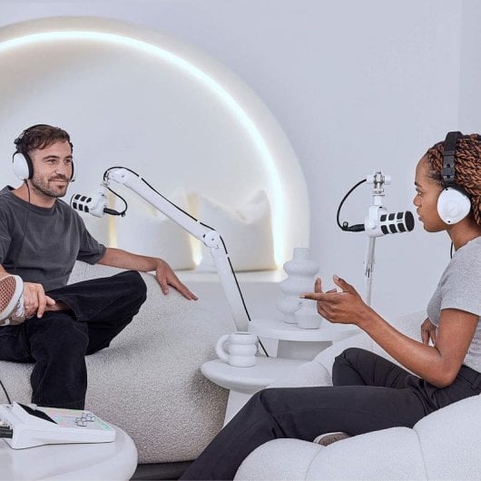 Microfono da studio RODE PSA1+ braccio articolato bianco