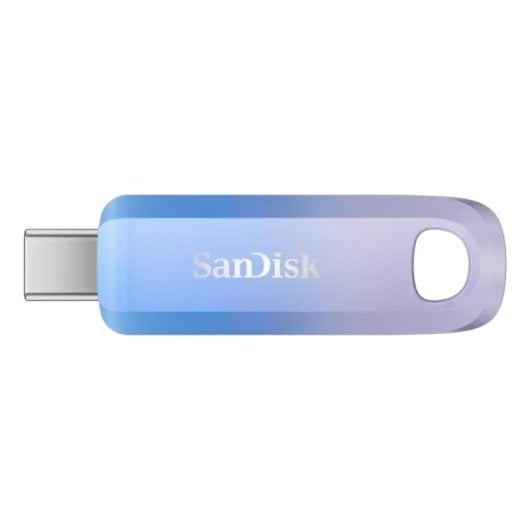 Unidade flash USB Sandisk SDCZ75C-1T00-G46 1TB USB-C 400MB/s Azul Lilás