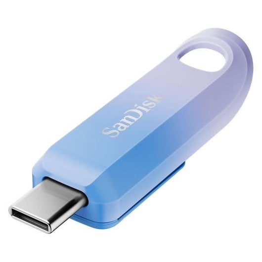 Unidade flash USB Sandisk SDCZ75C-1T00-G46 1TB USB-C 400MB/s Azul Lilás