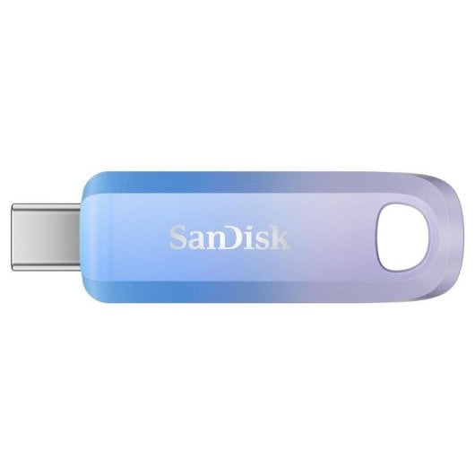 Unidade flash USB Sandisk SDCZ75C-1T00-G46 1TB USB-C 400MB/s Azul Lilás