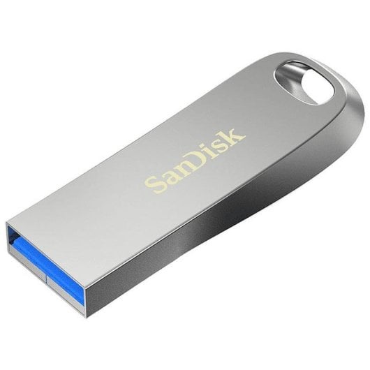 Pen USB Sandisk SDCZ74-1T00-G46 1TB USB 3.2 Ultra Luxe sem tampa prata