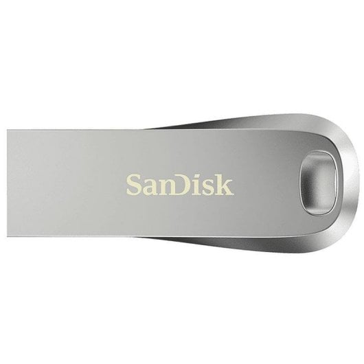 Pen USB Sandisk SDCZ74-1T00-G46 1TB USB 3.2 Ultra Luxe sem tampa prata