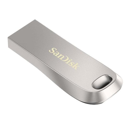 Pen USB Sandisk SDCZ74-1T00-G46 1TB USB 3.2 Ultra Luxe sem tampa prata
