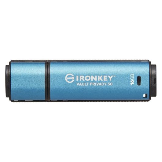 Unità flash Kingston IronKey IKVP50/16GB cifrata AES-256 USB 3.2 Tipo A