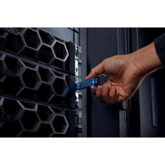 Pen USB Kingston IronKey Keypad 200C 128GB Segurança IP68 Azul