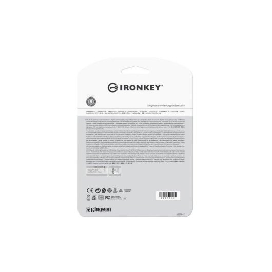 Pen drive Kingston IronKey Vault Privacy 50 64GB AES-256 FIPS 197