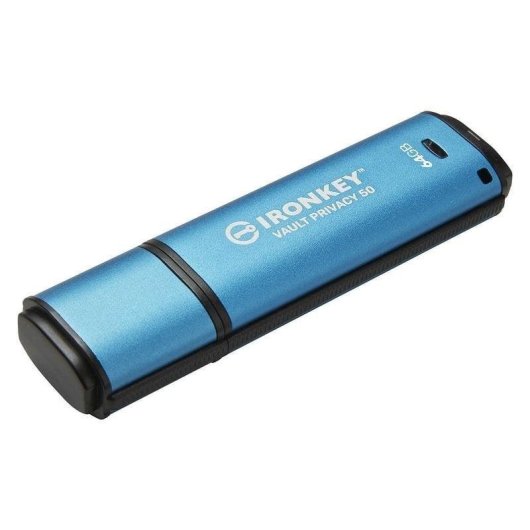 Pen drive Kingston IronKey Vault Privacy 50 64GB AES-256 FIPS 197