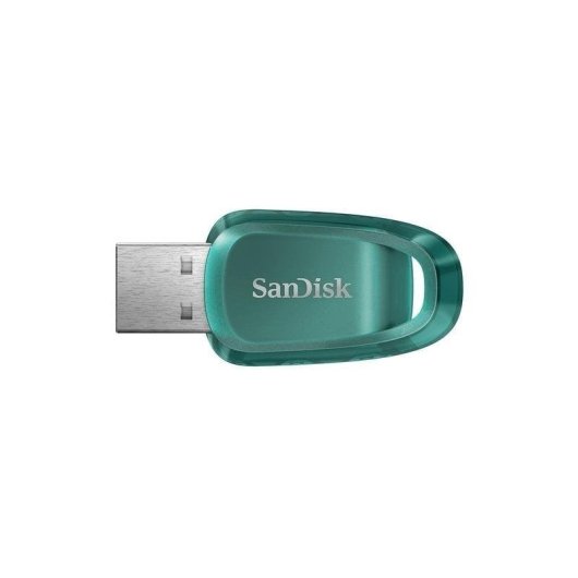 Unidad flash USB SanDisk Ultra Eco 64 GB USB 3.2 Gen 1 Verde sin tapa