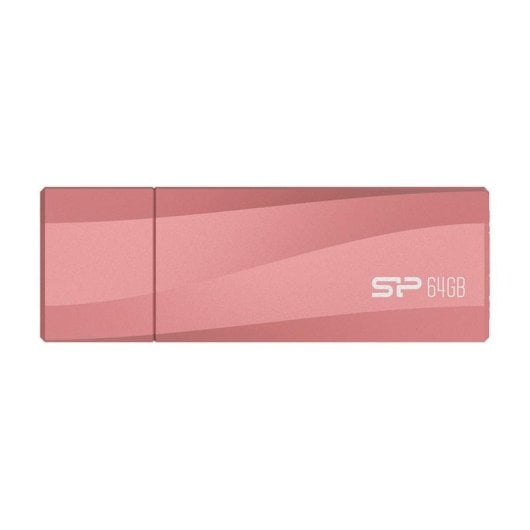 Clé USB Silicon Power Mobile C07 64GB USB Type-C rose antimicrobienne