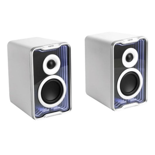 Altavoces Edifier 2.0 Blanco Bluetooth/USB/Aux 30 W con iluminación RGB