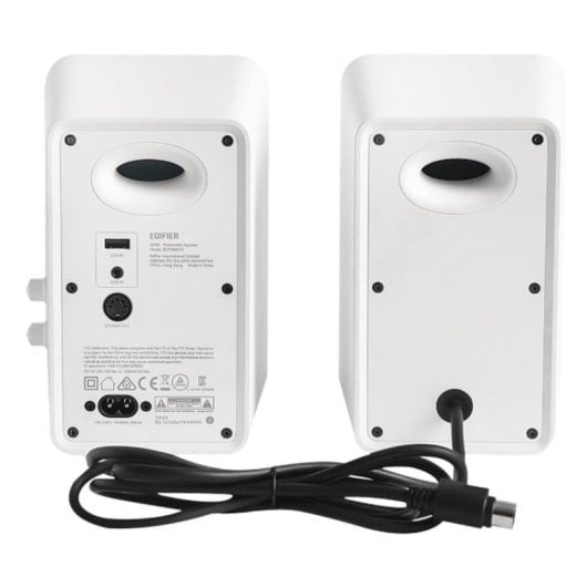 Altavoces Edifier 2.0 Blanco Bluetooth/USB/Aux 30 W con iluminación RGB