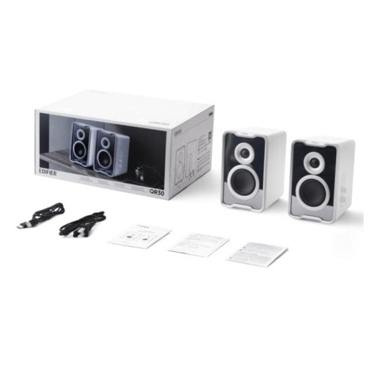 Altavoces Edifier 2.0 Blanco Bluetooth/USB/Aux 30 W con iluminación RGB