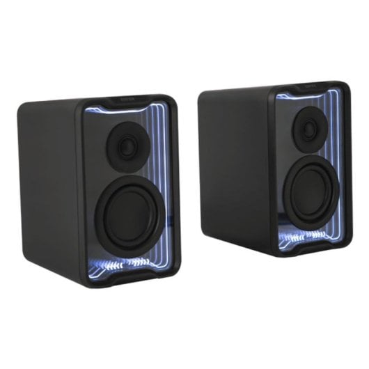 Altavoces Edifier 2.0 inalámbricos y cableados 30 W con Bluetooth y retroiluminación RGB