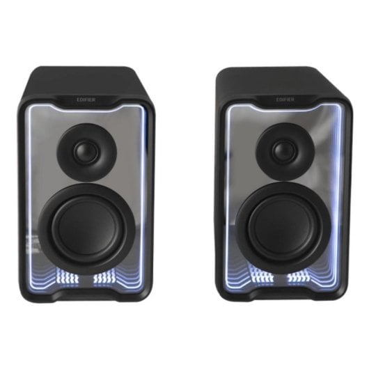 Altavoces Edifier 2.0 inalámbricos y cableados 30 W con Bluetooth y retroiluminación RGB