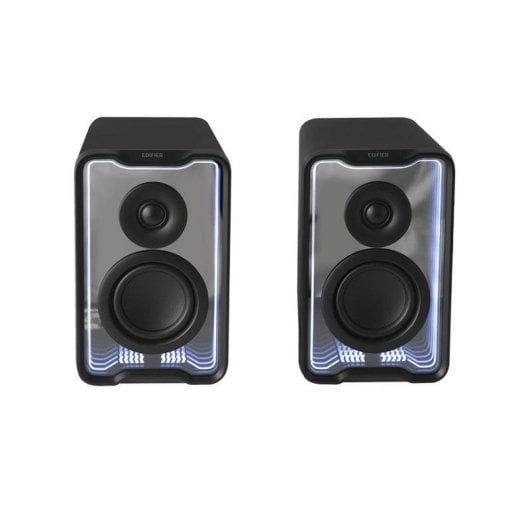 Altavoces Edifier 2.0 inalámbricos y cableados 30 W con Bluetooth y retroiluminación RGB