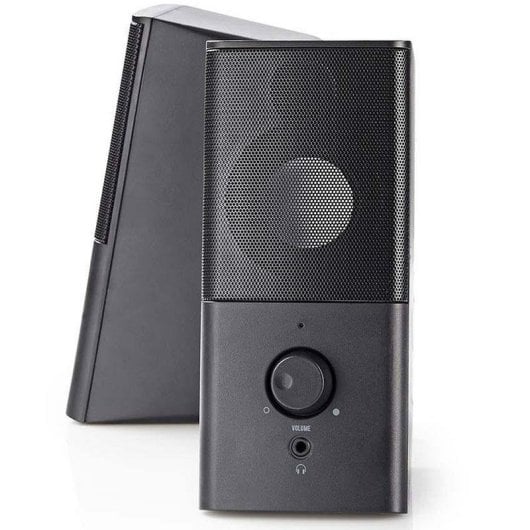 Altavoces Nedis 2.0 USB compactos 18W para PC escritorio