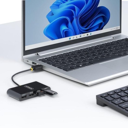 Hub StarTech 4 Ports USB 2.0 480 Mbps Modell ST4200MINI2-USB-HUB kompakt