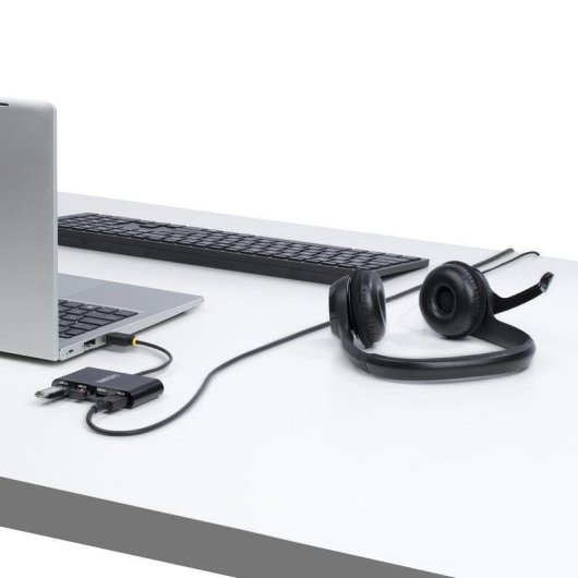 Hub StarTech 4 Ports USB 2.0 480 Mbps Modell ST4200MINI2-USB-HUB kompakt
