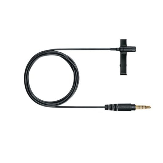 Mikrofon Shure MVL 3.5mm Lavalier omnidirektional Kondensator mit Windschutz