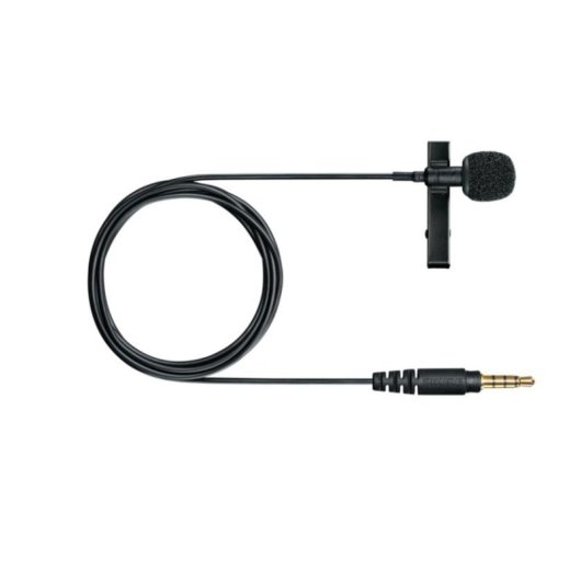 Mikrofon Shure MVL 3.5mm Lavalier omnidirektional Kondensator mit Windschutz