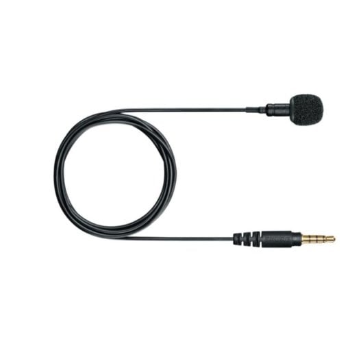 Mikrofon Shure MVL 3.5mm Lavalier omnidirektional Kondensator mit Windschutz