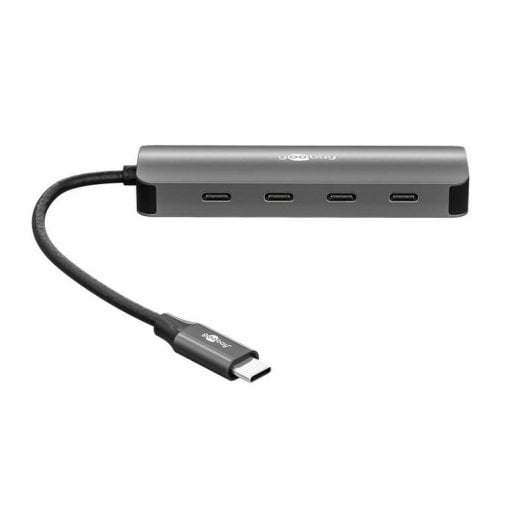 Hub Goobay 4 ports USB-C 3.1 modèle 76565 format slim