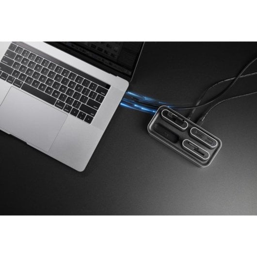Hub Kingston 2 ports 5 Gbps Workflow miniHub USB-A USB-C WFS-USB