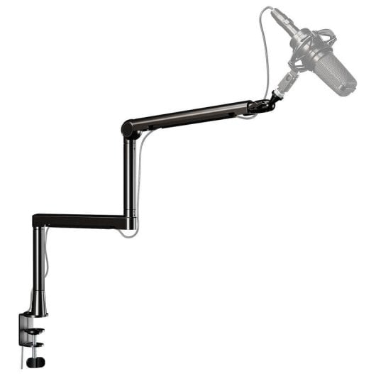 Microphone OPLITE OP-PMA bras articulé professionnel sans fil noir