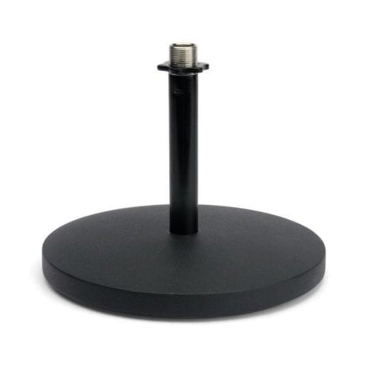 Support de table Samson MD5 design compact couleur noire diamètre 12,7 cm