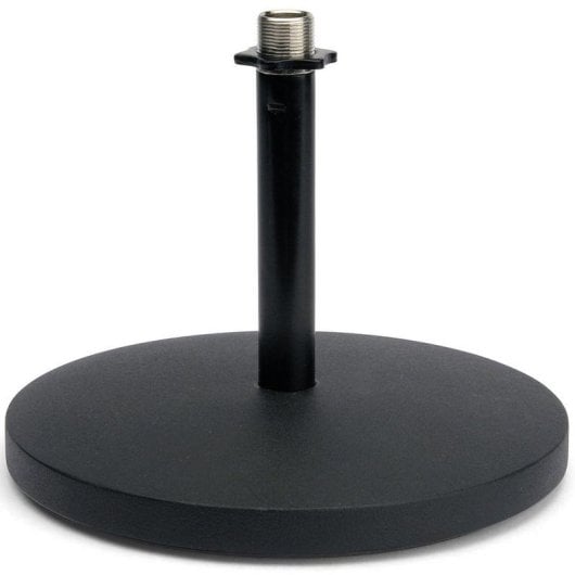 Support de table Samson MD5 design compact couleur noire diamètre 12,7 cm